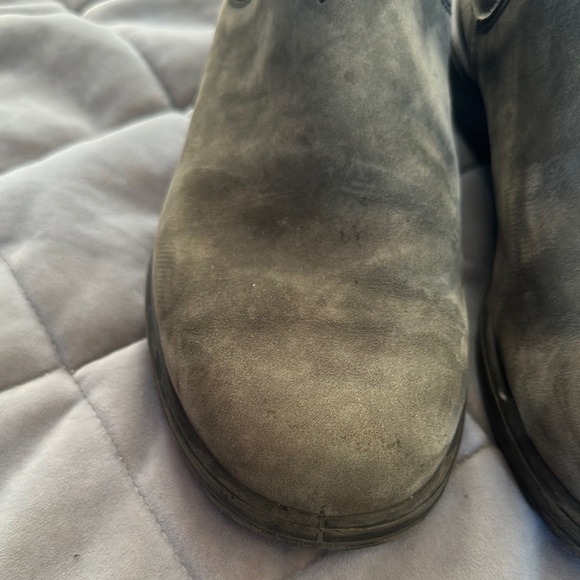 BLUNDSTONE Black Leather Boots Women's Size US 10 AUS 7 EUC Gray Chelsea Boot - Picture 5 of 16